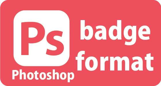 オリジナル缶バッジ用 Photoshop テンプレートダウンロード